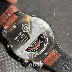 Ballast Torbay GMT Automatic Watch Brown Dial Model BL-3152-05 Super Unique