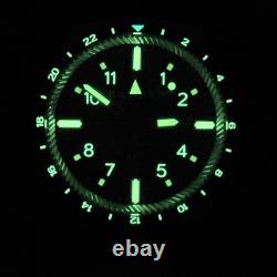 Ballast Torbay GMT Automatic Watch Brown Dial Model BL-3152-05 Super Unique