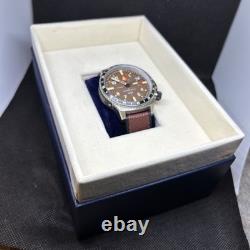 Ballast Torbay GMT Automatic Watch Brown Dial Model BL-3152-05 Super Unique