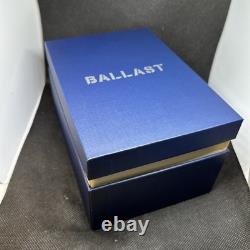 Ballast Torbay GMT Automatic Watch Brown Dial Model BL-3152-05 Super Unique