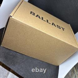 Ballast Torbay GMT Automatic Watch Brown Dial Model BL-3152-05 Super Unique