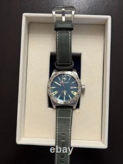 Ballast Trafalgar BL-3149 GMT Diver 45mm Green Dial Box & Papers