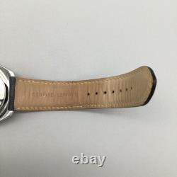 Balmer GMT Mens Watch 43mm Blue Dial GMT Date Automatic 48529-SS Swiss Leather