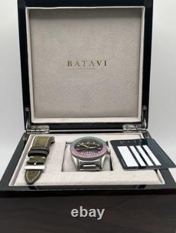 Batavi Kosmopoliet GMT Medina Men's Swiss Automatic GMT Watch