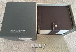 Baume & Mercier Clifton Automatic Dual Time GMT 43mm Men's Watch M0A10112 withbox
