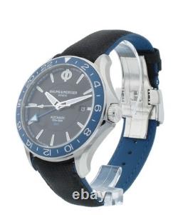 Baume & Mercier Clifton Club 42mm Black Dial GMT Automatic Men's Watch M0A10486