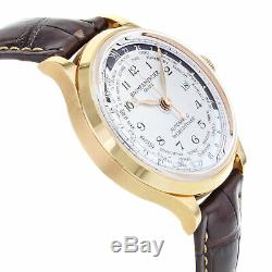 Baume et Mercier Capeland Worldtimer Beige Dial 18K Rose Gold Men's Watch 10107