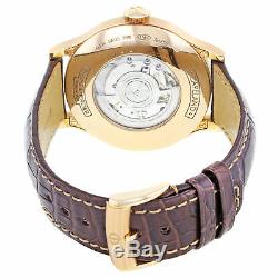 Baume et Mercier Capeland Worldtimer Beige Dial 18K Rose Gold Men's Watch 10107