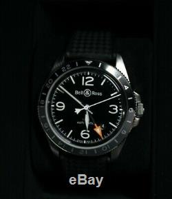 Bell And Ross Br-v2 93 Gmt With Box And Papers Pree Owned Msrp$3,250