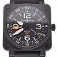 Bell&Ross BR01-93 GMT BR01-93 GMT-R black Dial Automatic Men's N#129671