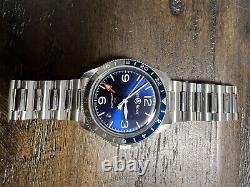 Bell & Ross Stainless Steel GMT Automatic Watch Excellent Condition BR V2-93