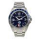 Bell & Ross V2 Stainless Steel GMT 41mm Automatic Men's Watch BRV2-93 Air France