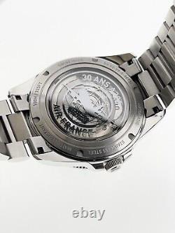 Bell & Ross V2 Stainless Steel GMT 41mm Automatic Men's Watch BRV2-93 Air France