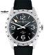 Bell & Ross Vintage GMT BRV123-BL-GMT/SRB Stainless Steel 42mm MINT Box & Papers