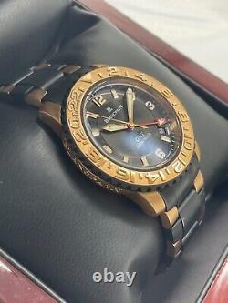 Blancpain 18k Rose Gold GMT Fifty Fathoms Concept 2000 Trilogy 40mm#2250-Limited