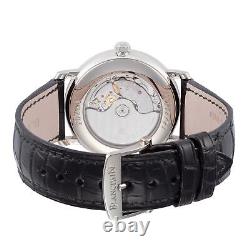 Blancpain Men's 6260-1542-55A Villeret GMT 37mm Leather Watch