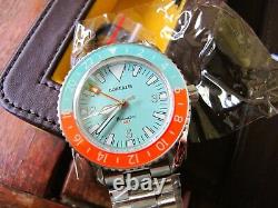 Borealis Estoril 300 GMT Blue Turquoise Dial Big Triangle Version H1 -Never Worn