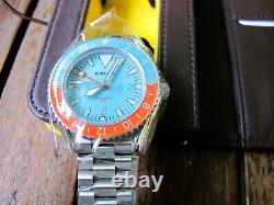 Borealis Estoril 300 GMT Blue Turquoise Dial Big Triangle Version H1 -Never Worn