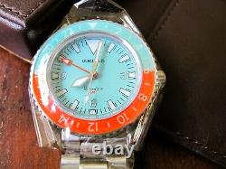 Borealis Estoril 300 GMT Blue Turquoise Dial Big Triangle Version H1 -Never Worn