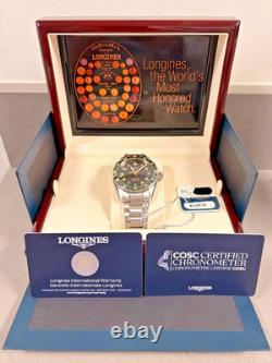 Brand New Longines Spirit Zulu Time GMT 39 mm Men's Watch L3.802.4.63.6