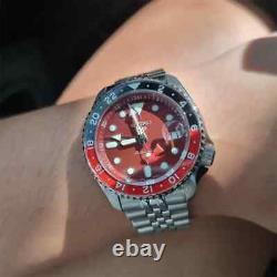Brand New Seiko 5 Sport SSK031K1 GMT Passion Red Automatic Men's Watch