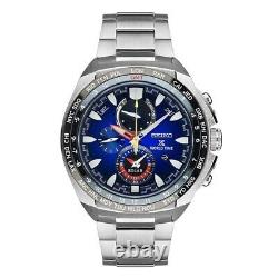 Brand New Seiko Prospex SSC549P1 Sapphire GMT World Time Solar V195 Watch