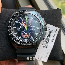 Brand New Seiko Prospex World Time SSC551K1 GMT Solar Watch Chronograph SSC551