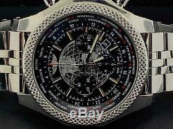 Breitlind For Bentley B05 Unitime Ref. AB0521 S/ Steel 49mm Black Dial Box & P