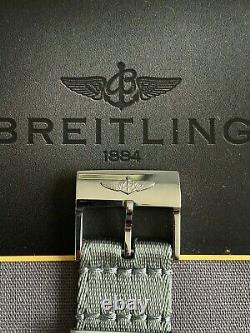 Breitling Aerospace E65062 Titanium Gold with Breitling Canvas Strap (Box+Cert)