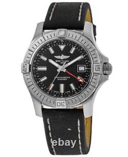 Breitling Avenger Automatic GMT 43 Black Dial Men's Watch A32397101B1X1-PO