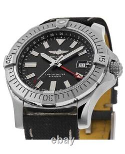 Breitling Avenger Automatic GMT 43 Black Dial Men's Watch A32397101B1X1-PO