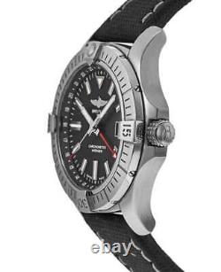 Breitling Avenger Automatic GMT 43 Black Dial Men's Watch A32397101B1X1-PO