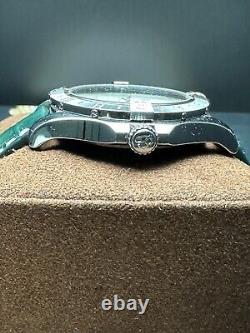 Breitling Avenger II GMT 43 Automatic A32390 White Face Watch Green Croc Strap