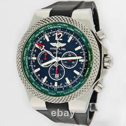 Breitling Bentley GMT Green Ltd Ed SS Automatic Chronograph A47362S4/B919 49mm