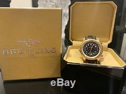Breitling Chrono-Matic Limited Edition 18K Rose Gold Watch H2236012/B818. 44mm