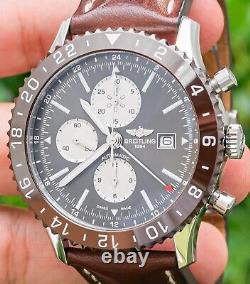 Breitling Chronoliner 46 Bronze $8K MSRP Boxes Ceramic GMT Box Brown Y24310