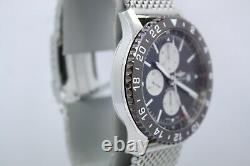 Breitling Chronoliner 46mm Stainless Steel Ceramic Bezel Watch Refy2431033/q621