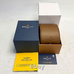 Breitling Chronomat GMT Automatic 44mm Steel Mens Strap Watch AB042011/G745