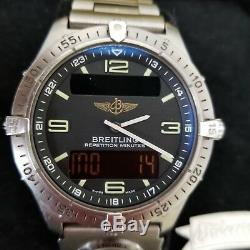 Breitling E65062 Aerospace Repetition Minutes Titanium with UTC module