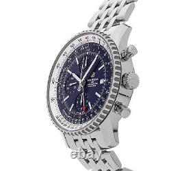 Breitling Navitimer 1 Chrono GMT Automatic Steel 46mm Mens Watch A24322121C2A1