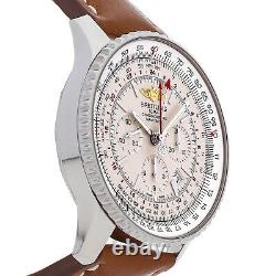 Breitling Navitimer GMT Automatic Steel Mens Watch Date Chrono AB044121/G783