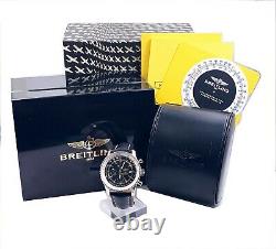 Breitling Navitimer World A24322 Stainless Steel Leather Band Box Booklets