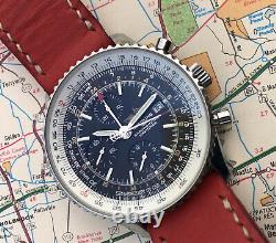 Breitling Navitimer World Chrono Gmt 46mm A24322 Black Dial Extra Strap Included