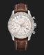 Breitling Navitimer World Chronograph GMT Stainless Steel Dual Timezone A24322