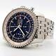 Breitling Navitimer World GMT Black Dial 46MM Stainless Steel Chronograph A24322