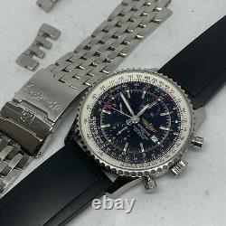 Breitling Navitimer World Time Automatic Chronograph Gmt 46 MM Ref A24322