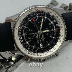 Breitling Navitimer World Time Automatic Chronograph Gmt 46 MM Ref A24322