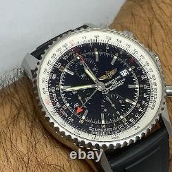 Breitling Navitimer World Time Automatic Chronograph Gmt 46 MM Ref A24322