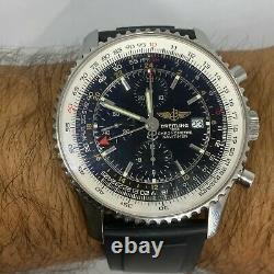 Breitling Navitimer World Time Automatic Chronograph Gmt 46 MM Ref A24322