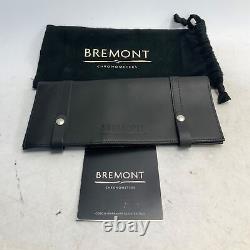 Bremont ALT1-ZT Chrono Automatic 43mm Steel Mens Strap Watch Date GMT ALT1-ZT/BK